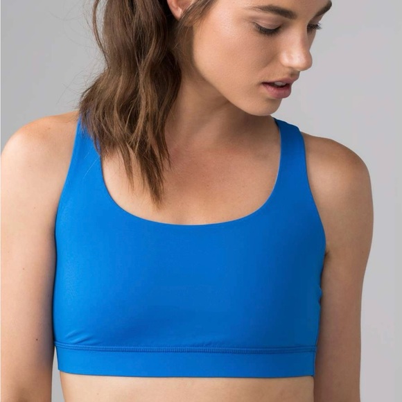Lululemon Energy Bra Lakeside Blue - Picture 1 of 4